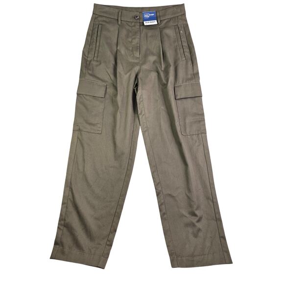 Old Navy Taylor Straight Trouser Cargo Pants Women Medium 30x30 Boho Casual Y2K - Picture 1 of 12